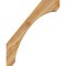 Ekena Millwork 4"W x 26"D x 32"H Legacy Rough Sawn Knee Brace, Western Red Cedar BRC04X26X32LEC00RWR - alternate 3